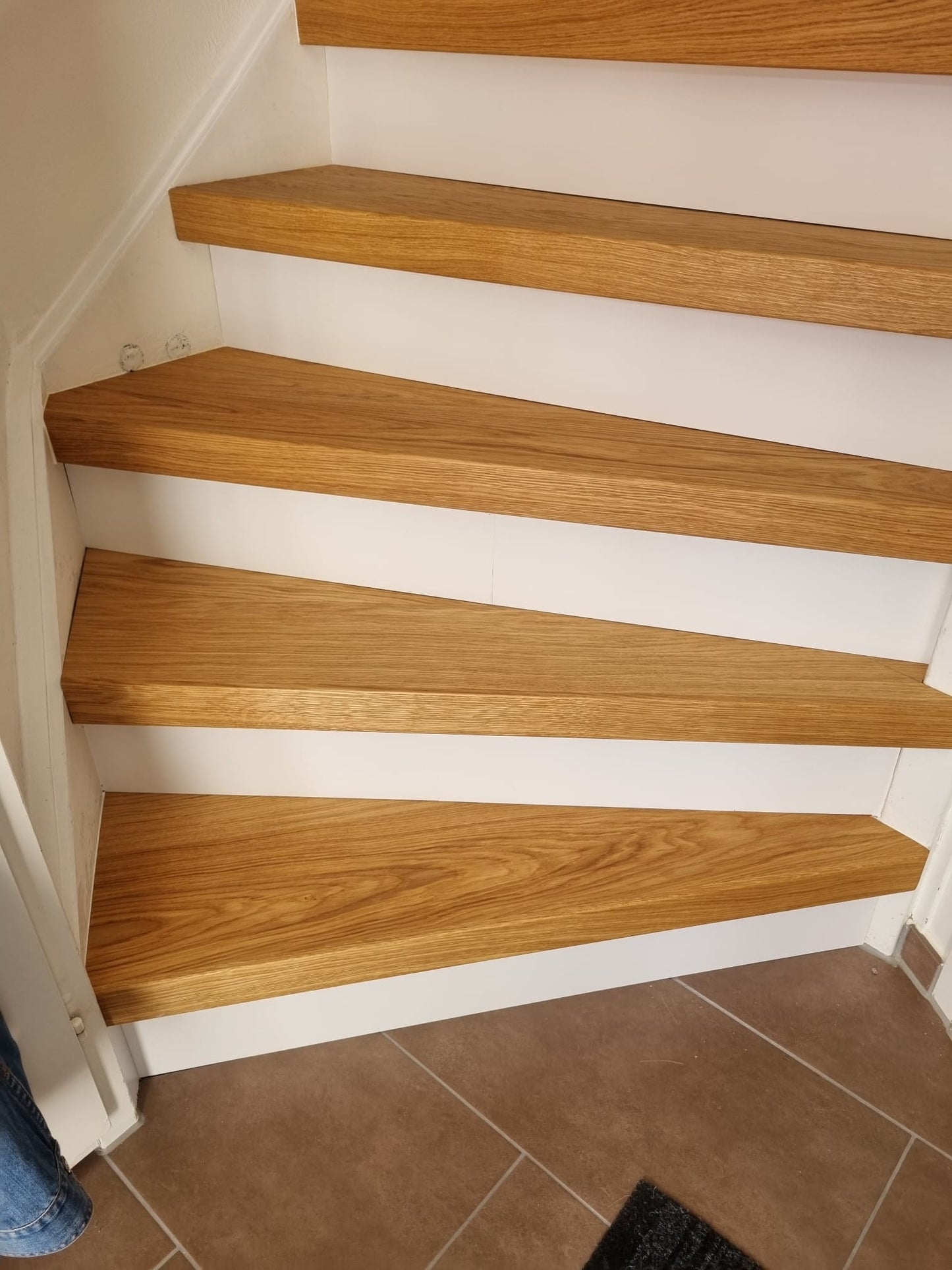 Trap Bekleden met Eiken Treden