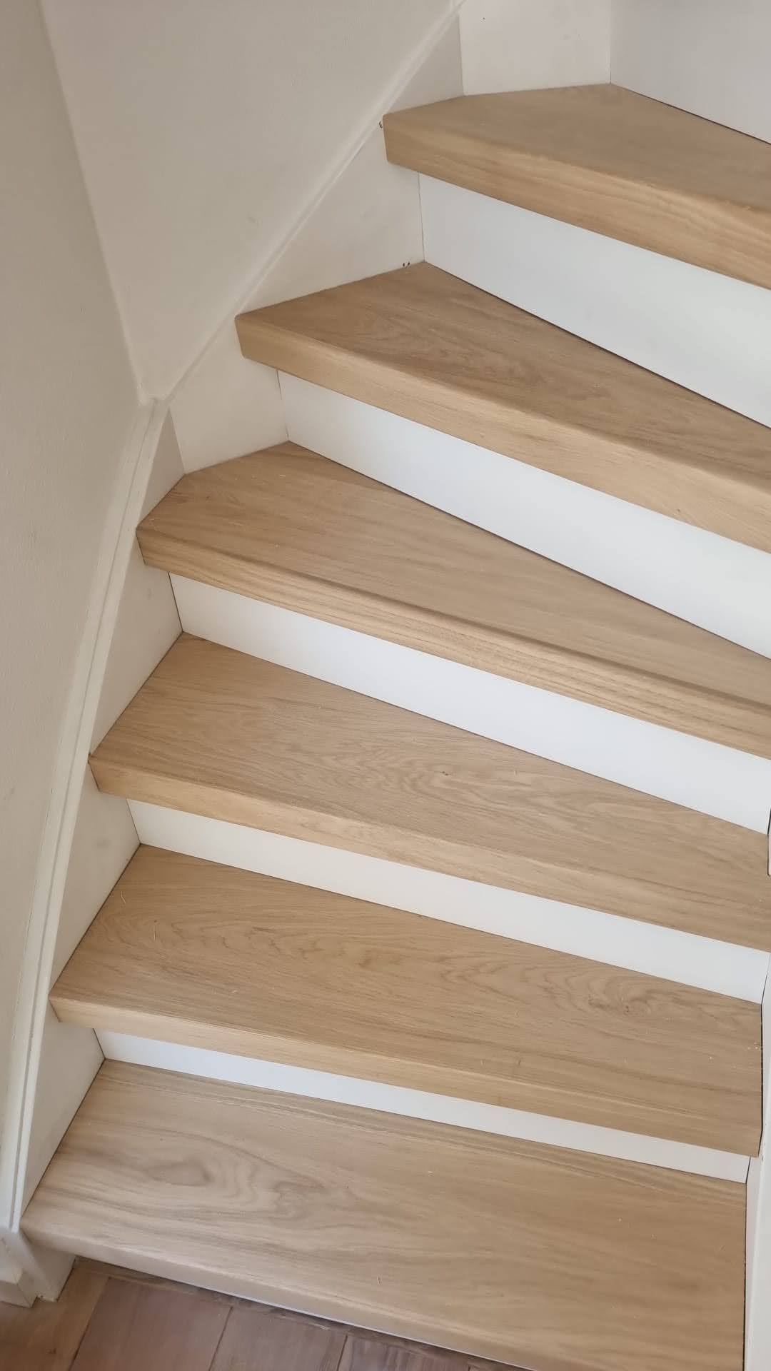 Trap Bekleden met Eiken Treden
