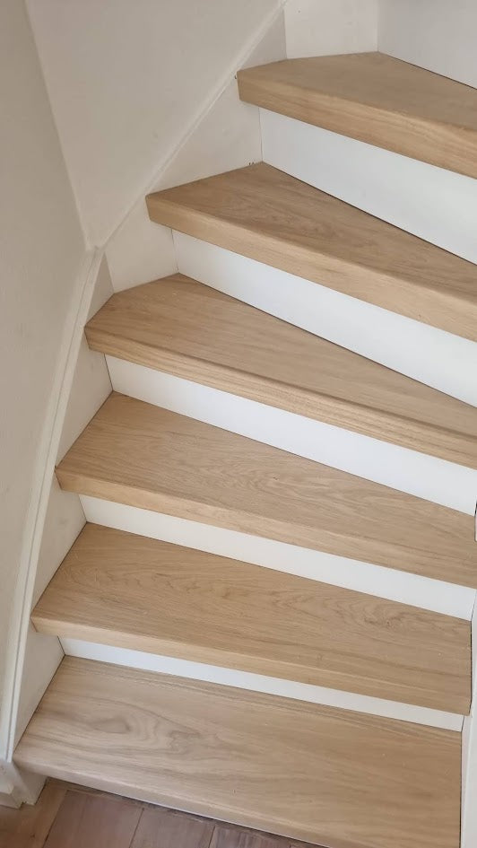 Eiken trap renoveren