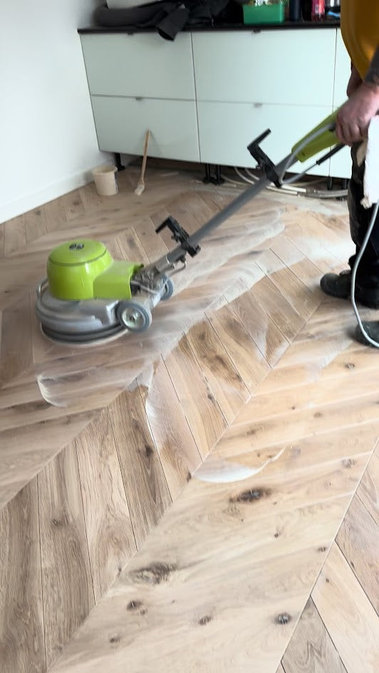 Schuren en olie