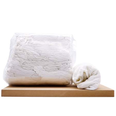 Wiping rag - White - 1 kg