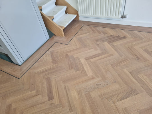 Oud Systeem Visgraatvloer