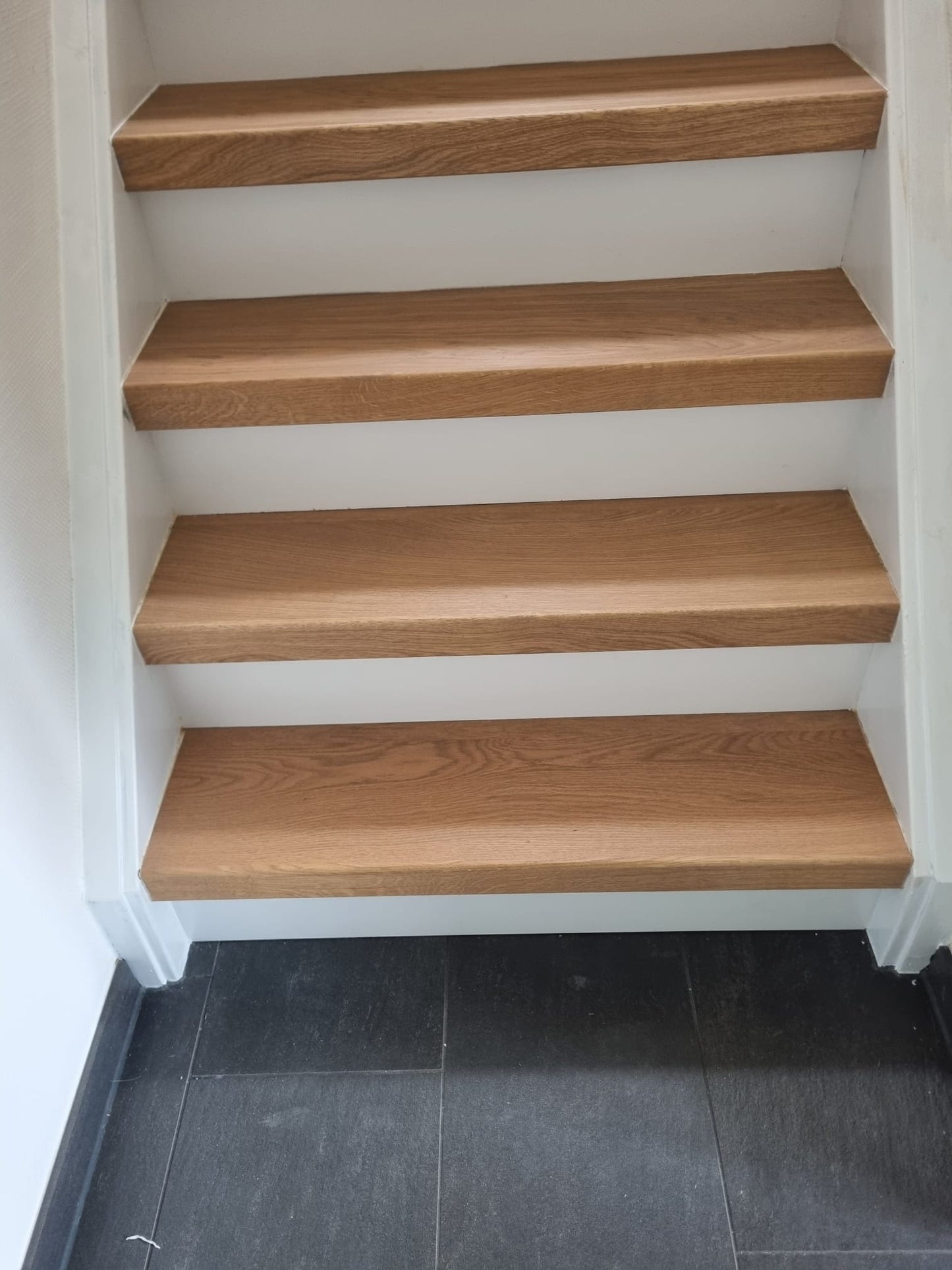 Trap Bekleden met Eiken Treden
