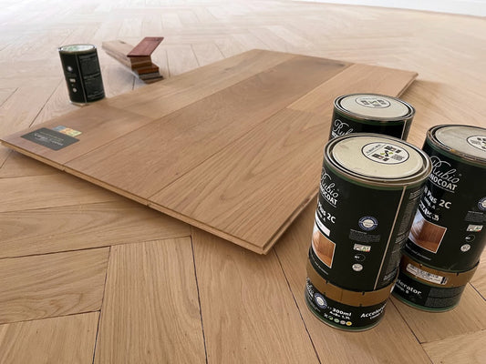 Schuren en olien trap